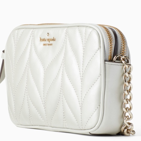 ⛔️SOLD⛔️Authentic Kate Spade Quilted leather Crosb - Picture 3 of 8